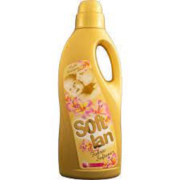 مایع نرم کننده حوله و لباس طلائی کپسوله 2000 گرمی سافتلن