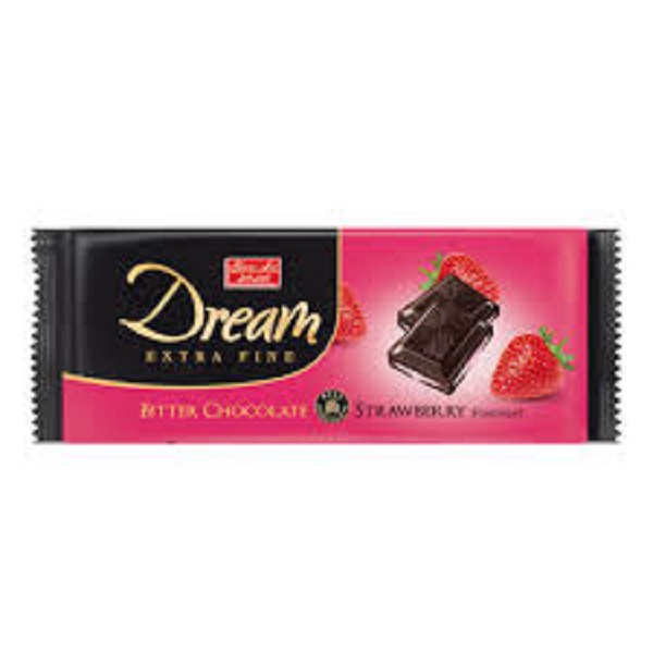 شکلات تابلت بیتر بامغزی فوندانت توت فرنگی دریم شیرین عسل