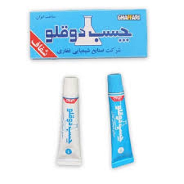 چسب دوقلو شفاف غفاری