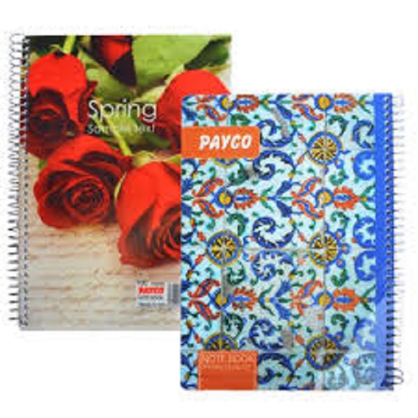 دفتر 100برگ فنری