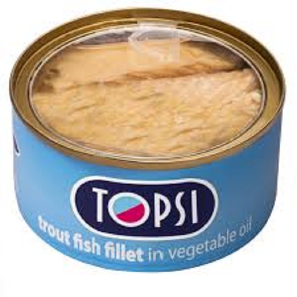 کنسروماهی قزل آلا240 شفاف تاپسی