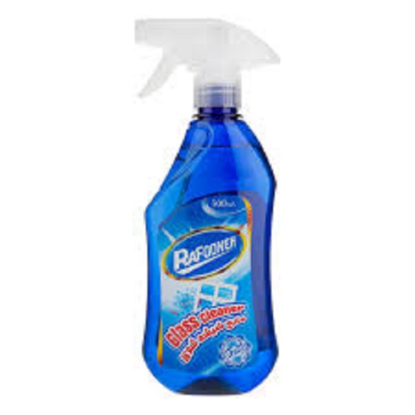مایع شیشه شوی 500 آبی رافونه 