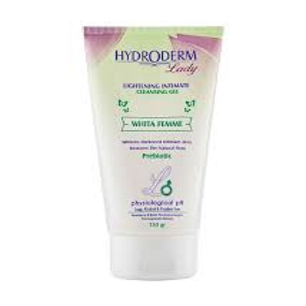 ژل بهداشتی ژنیتال بانوان روشن کننده لیدی تیوپی هیدرودرم