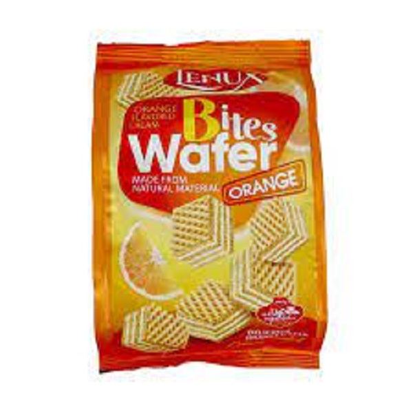 ویفر پرتقالی پاکتی 100 لنوکس