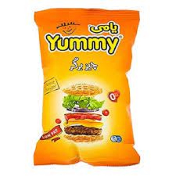 اسنک متوسط چیزبرگر یامی