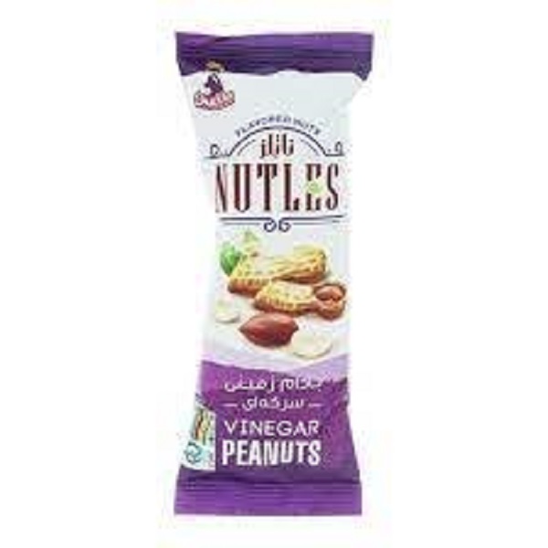 بادام زمینی سرکه 40گ ناتلز چاکلز