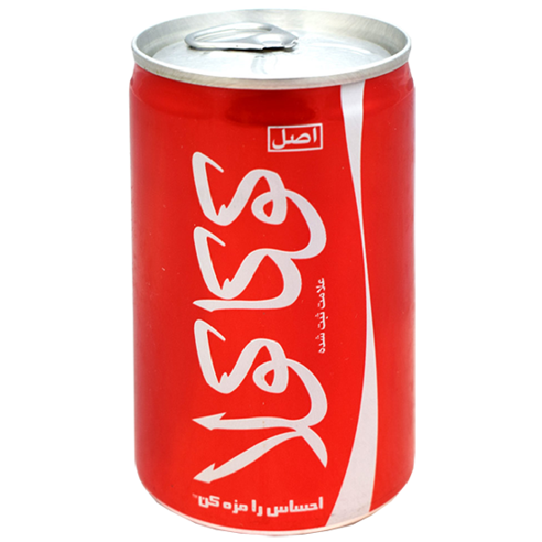 نوشابه قوطی شات 150کوکاکولا