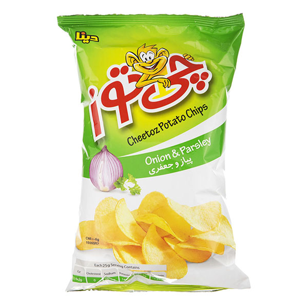 چیپس پیاز و جعفری متوسط چی توز 