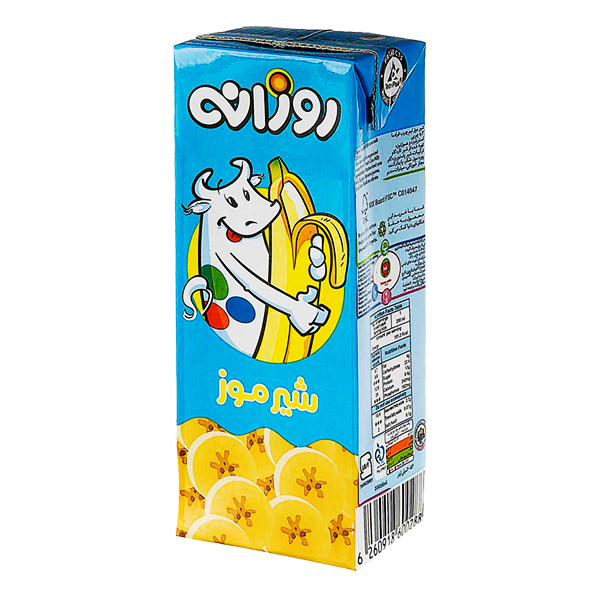 شیر موز 200 میل روزانه