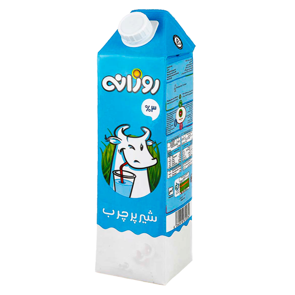 شیرپرچرب 1 لیتری روزانه