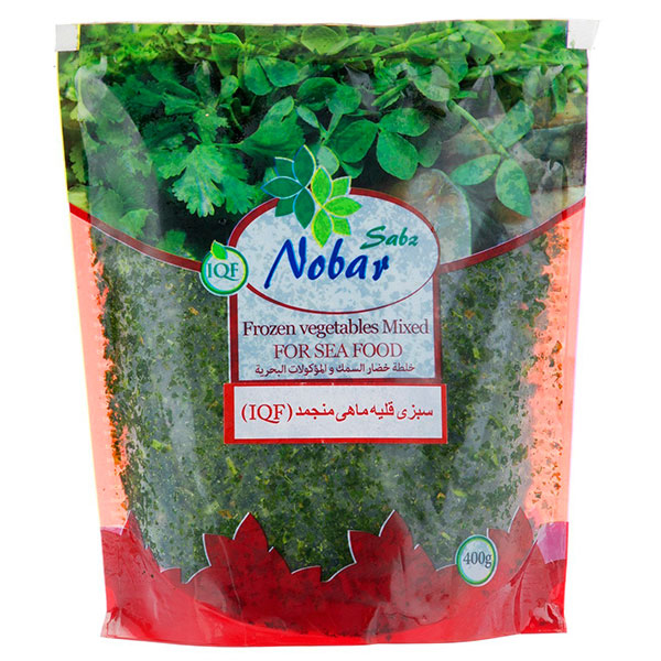 سبزی ماهی  400  گرمی نوبر سبز