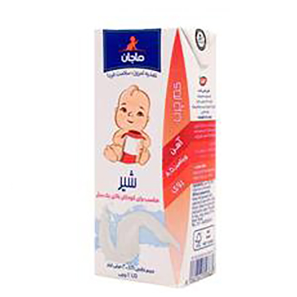 شیر کم چرب غنی شده کودک 200 ماجان کاله