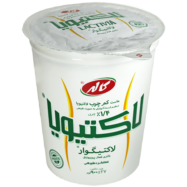 ماست 900 گرمی لاکتویا کم چرب کاله