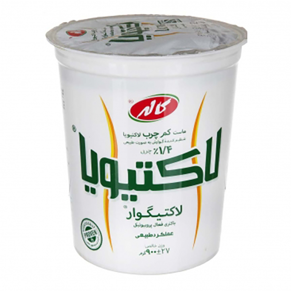 ماست 900 گرمی لاکتویا کم چرب کاله