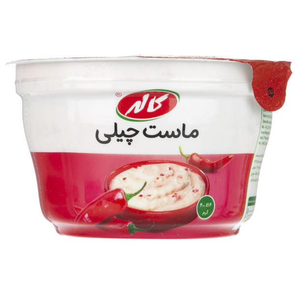 ماست طعمدار چیلی 400 گرمی کاله