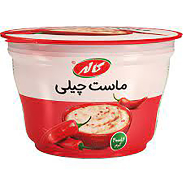 ماست طعمدار چیلی 400 گرمی کاله