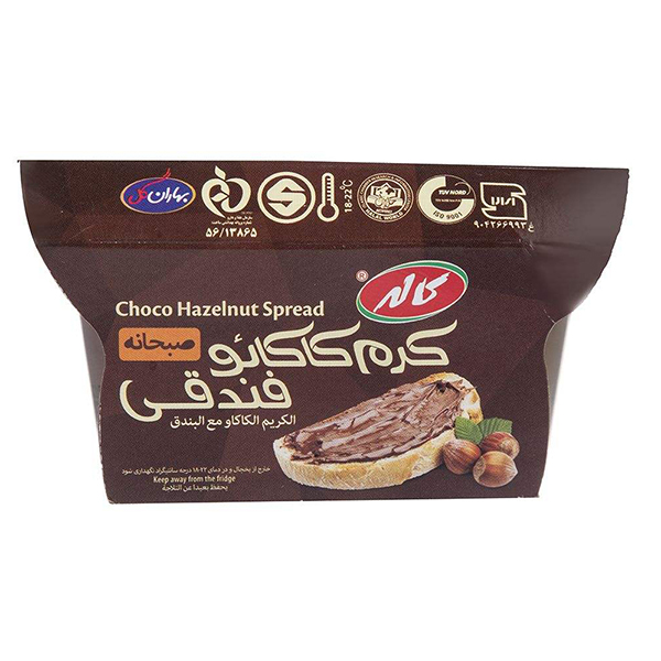 کرم کاکائو فندوقی 100 گرمی کاله