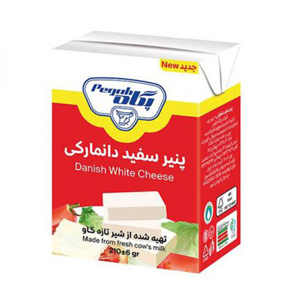 پنیر باف دانمارکی پاکتی 210 گرمی پگاه