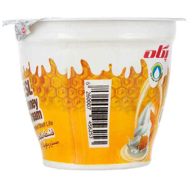 خامه عسلی پاستوریزه لیوان گرد پگاه