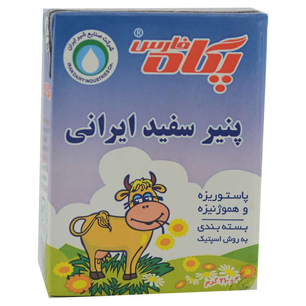 پنیر یو اف تتراپک 210 گرم پگاه