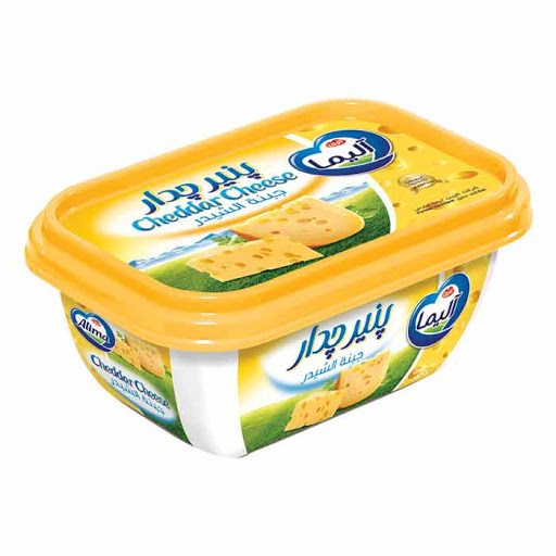 پنیر چدار 250 گرمی آلیما