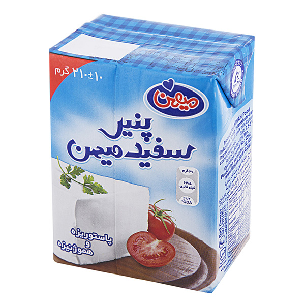 پنیر سفیدفتا 210 گرمی پتروپک میهن