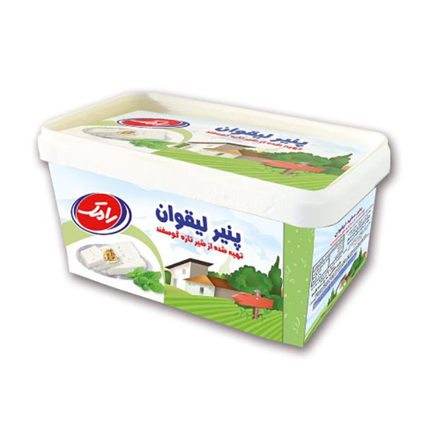 پنیر لیقوان سفید گوسفندی 400 گرم رامک