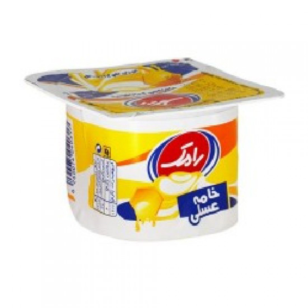 خامه عسلی 100 گرمی رامک