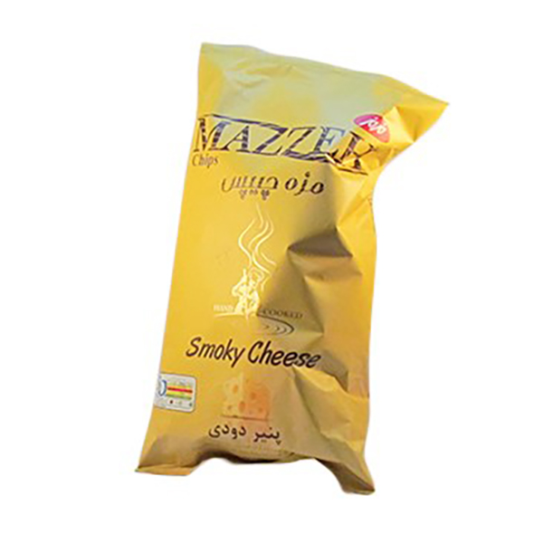 مزه چیپس پنیر دودی متوسط65 مزمز 