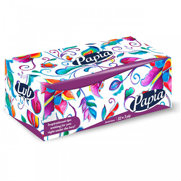 دستمال کاغذی 2*100 پاپیا