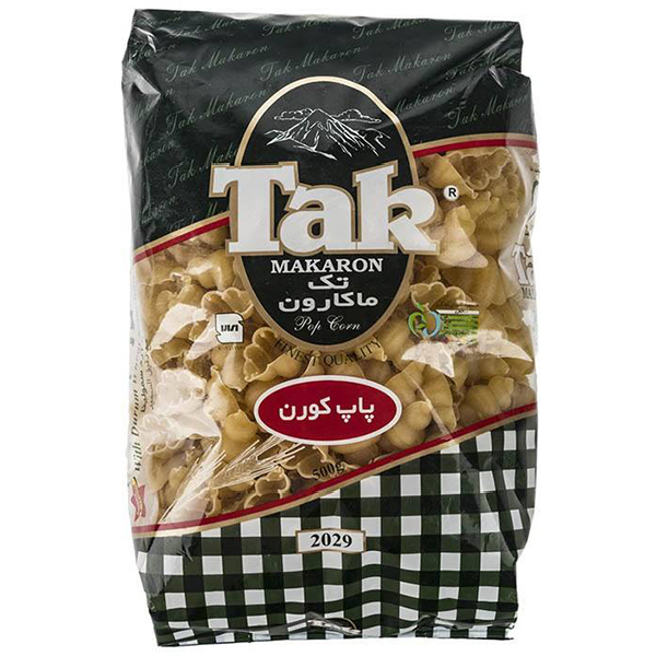 ماکارونی فرمی پاپ کورن 500گرمی تک ماکارون